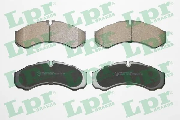 Kit de plaquettes de frein, frein à disque LPR 05P955