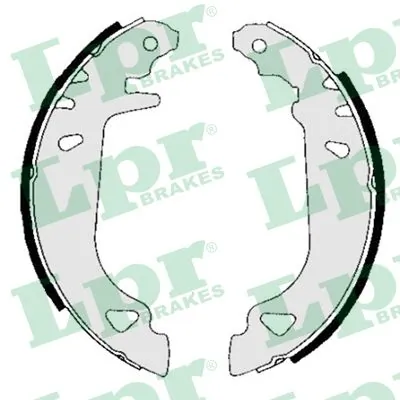 Jeu de mâchoires de frein LPR 04780