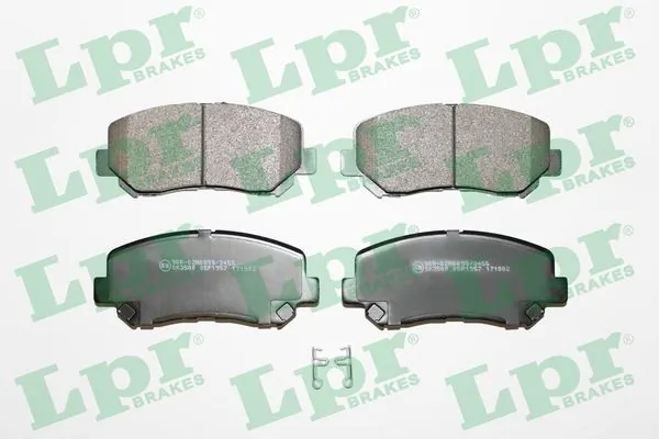 Kit de plaquettes de frein, frein à disque LPR 05P1957