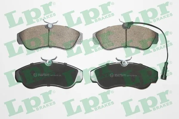 Kit de plaquettes de frein, frein à disque LPR 05P774