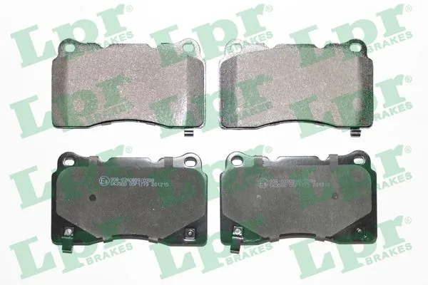 Kit de plaquettes de frein, frein à disque LPR 05P1773