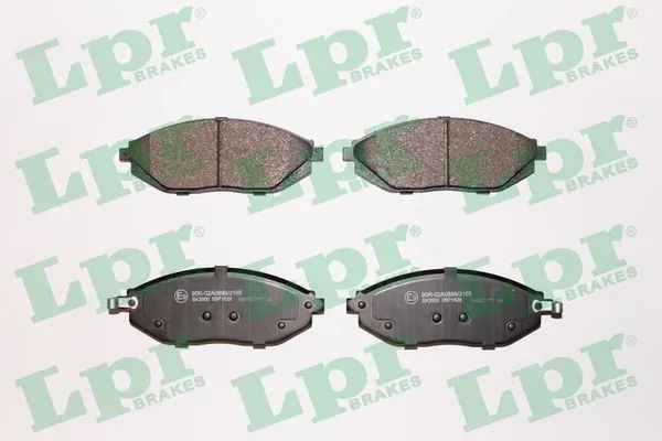 Kit de plaquettes de frein, frein à disque LPR 05P1629