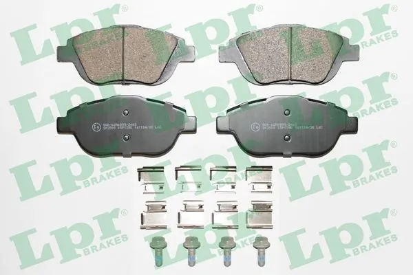 Kit de plaquettes de frein, frein à disque LPR 05P1590K