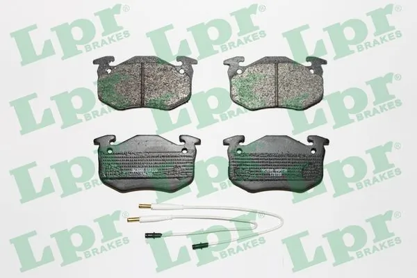 Kit de plaquettes de frein, frein à disque LPR 05P230