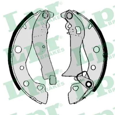 Jeu de mâchoires de frein LPR 00020