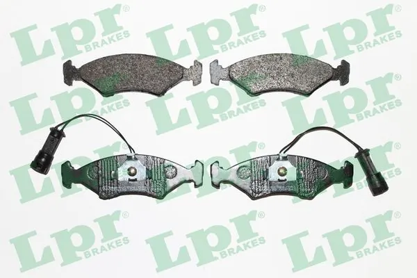 Kit de plaquettes de frein, frein à disque LPR 05P242