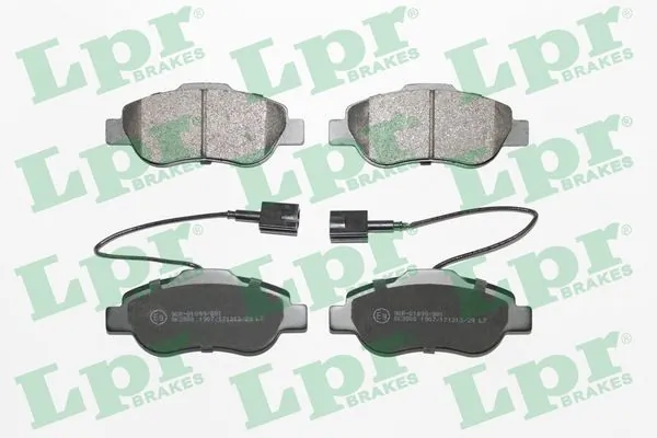 Kit de plaquettes de frein, frein à disque LPR 05P1907