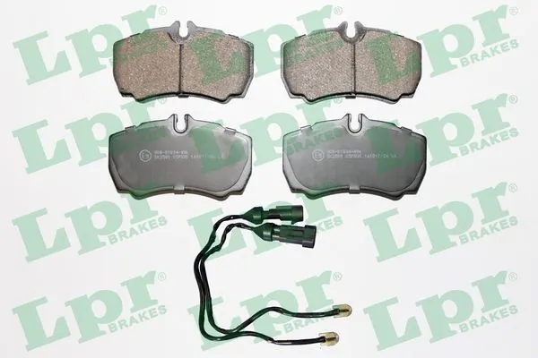 Kit de plaquettes de frein, frein à disque LPR 05P830A