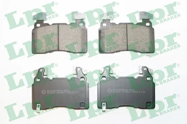 Kit de plaquettes de frein, frein à disque LPR 05P2113