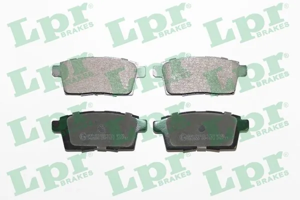 Kit de plaquettes de frein, frein à disque LPR 05P1572