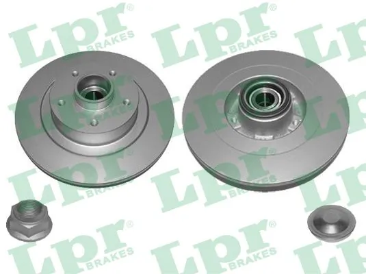 Disque de frein LPR R1047PRCA