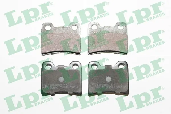 Kit de plaquettes de frein, frein à disque LPR 05P747