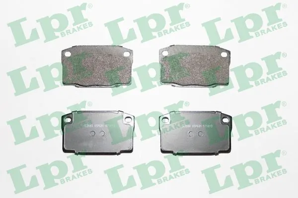 Kit de plaquettes de frein, frein à disque LPR 05P681