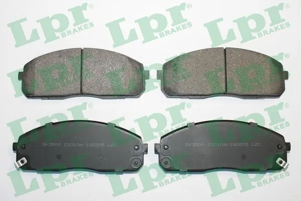 Kit de plaquettes de frein, frein à disque LPR 05P2205