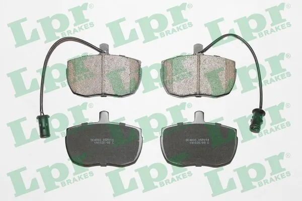 Kit de plaquettes de frein, frein à disque LPR 05P014