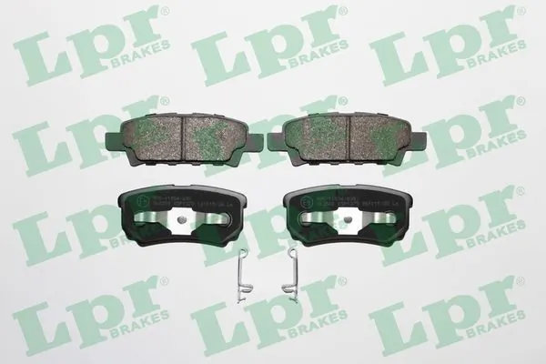 LPR 05P1373 — Колодка гальм. диск. MITSUBISHI LANCER задн. (вир-во LPR)