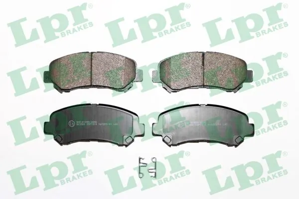 LPR 05P1314 — Колодка гальм. диск. NISSAN QASHQAI, передн. (вир-во LPR)