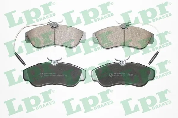 Kit de plaquettes de frein, frein à disque LPR 05P494