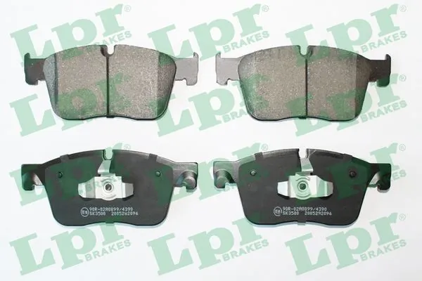 Kit de plaquettes de frein, frein à disque LPR 05P2096