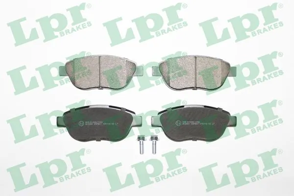 Kit de plaquettes de frein CITROËN C3-C4-XSARA /PEUGEOT 206-207-307 , frein à disque LPR 05P807
