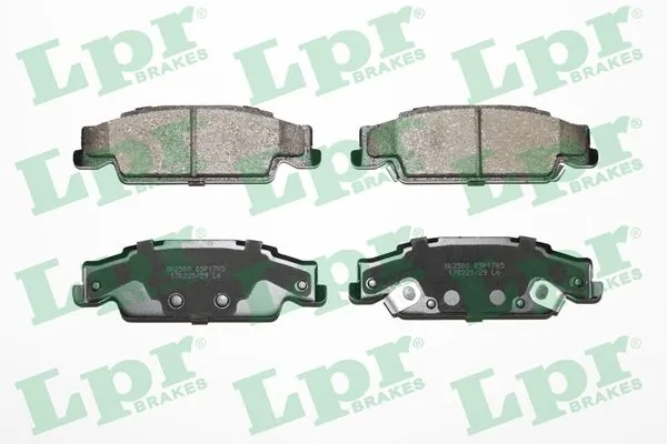 Kit de plaquettes de frein, frein à disque LPR 05P1705