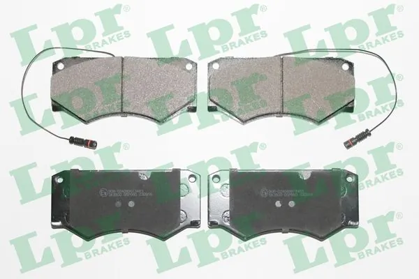 Kit de plaquettes de frein, frein à disque LPR 05P660