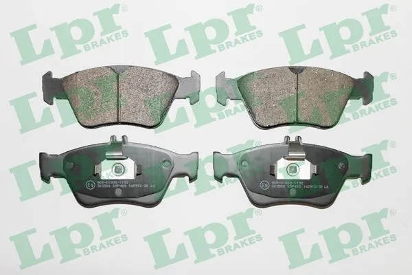 LPR 05P409 — Колодки гальмівні дискові