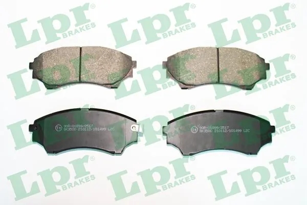 Kit de plaquettes de frein, frein à disque LPR 05P1499