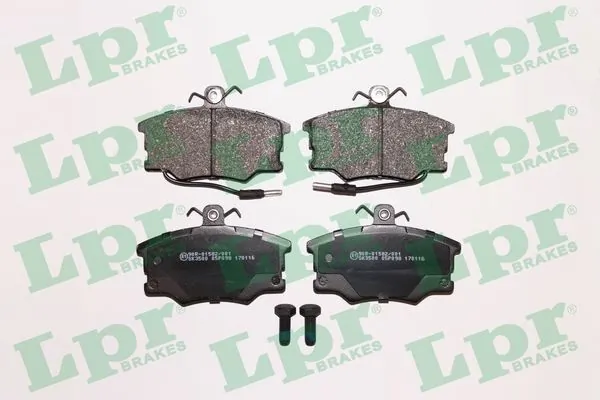 Kit de plaquettes de frein, frein à disque LPR 05P098