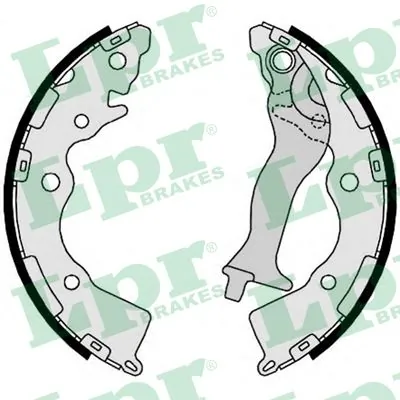 Jeu de mâchoires de frein LPR 09350