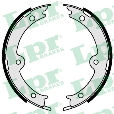 Jeu de mâchoires de frein, frein de stationnement LPR 09610