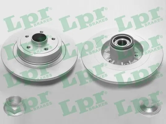 Disque de frein LPR R1046PRCA