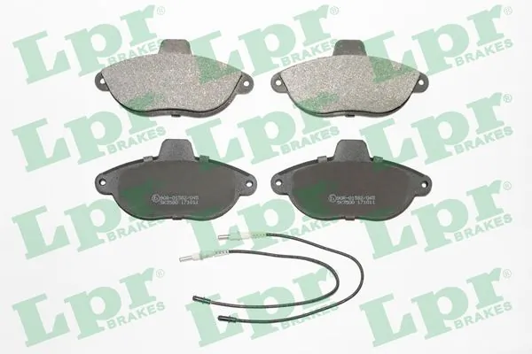Kit de plaquettes de frein, frein à disque Jumpy Ducato Expert