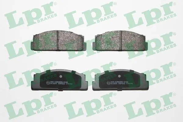 Kit de plaquettes de frein, frein à disque LPR 05P003