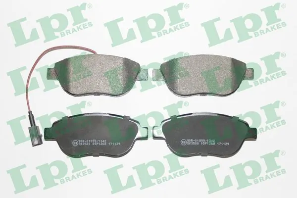 Kit de plaquettes de frein, frein à disque LPR 05P1268