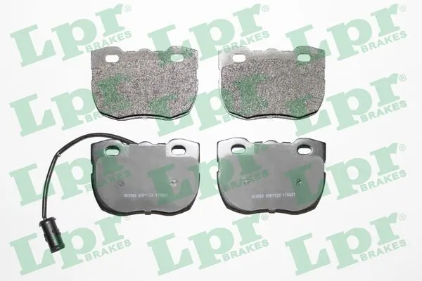 Kit de plaquettes de frein, frein à disque LPR 05P1133