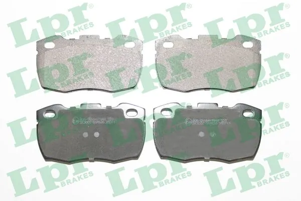 Kit de plaquettes de frein, frein à disque LPR 05P626