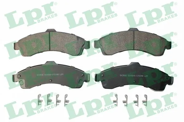 Kit de plaquettes de frein, frein à disque LPR 05P2098