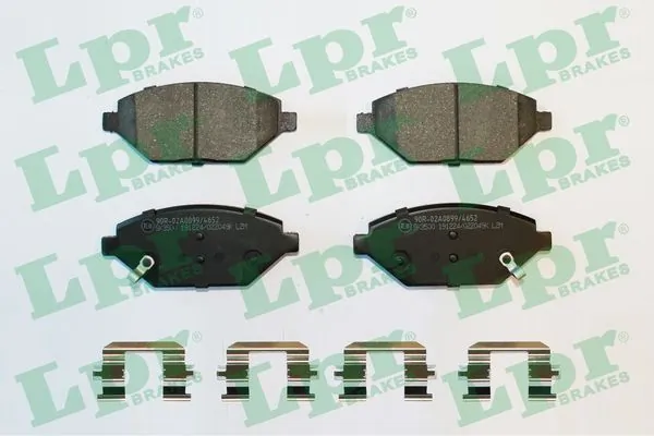 Kit de plaquettes de frein, frein à disque LPR 05P2049K