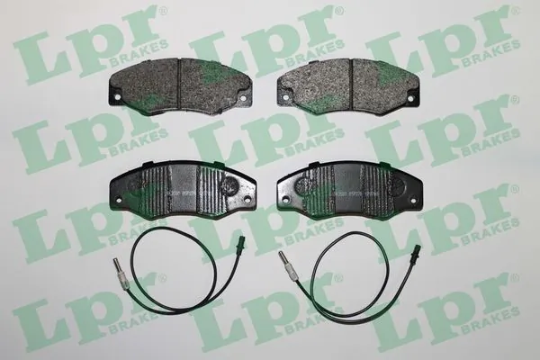 Kit de plaquettes de frein, frein à disque LPR 05P276