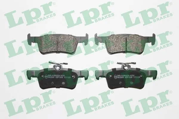 Kit de plaquettes de frein, frein à disque LPR 05P1930