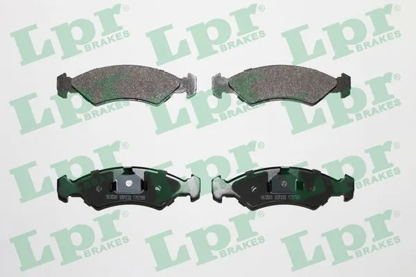 Kit de plaquettes de frein, frein à disque LPR 05P232
