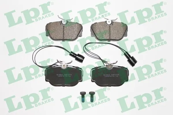 Kit de plaquettes de frein, frein à disque LPR 05P1079