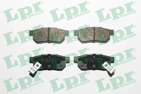 Kit de plaquettes de frein, frein à disque LPR 05P507