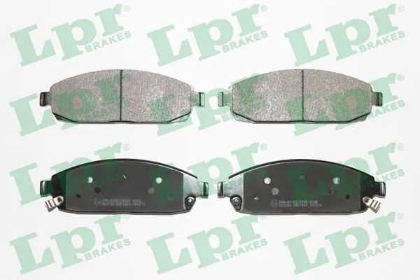 Kit de plaquettes de frein, frein à disque LPR 05P1403