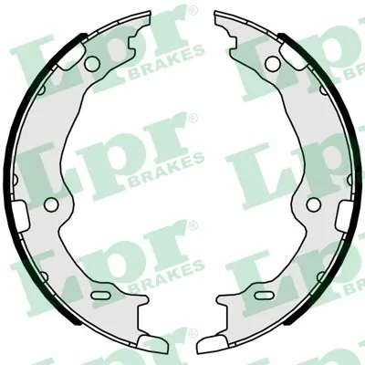 Brake Shoe Set, parking brake