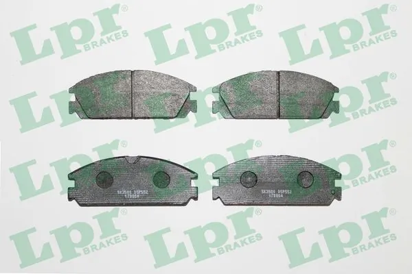 Kit de plaquettes de frein, frein à disque LPR 05P552