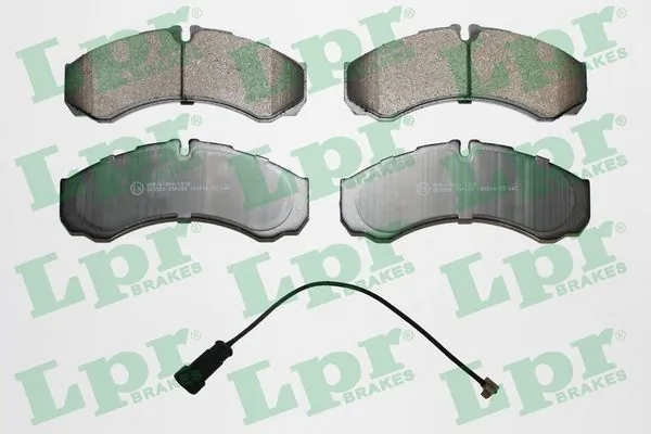 Kit de plaquettes de frein, frein à disque LPR 05P684C