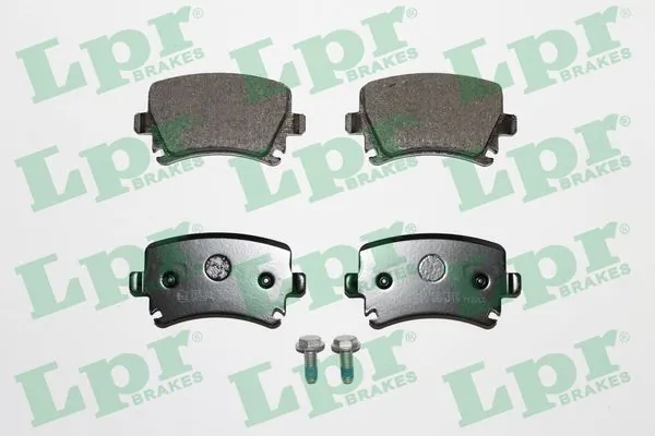 LPR 05P1219 — Колодка гальм. диск. AUDI A4, SEAT, SKODA, VW задн. (вир-во LPR)