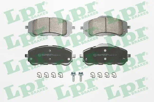 Kit de plaquettes de frein, frein à disque LPR 05P1845